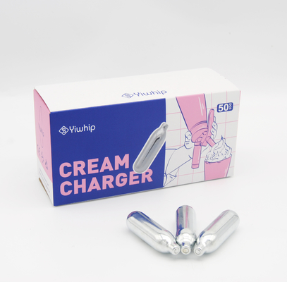 N2O Food Grade Whipped Cream Canister Chargers 8Gram 50pk For Whip Cream