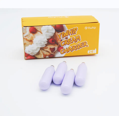 Customized Factory 8g Schlagsahne Ladegerät 8 Gramm Lebensmittel qualität Dessert Tool