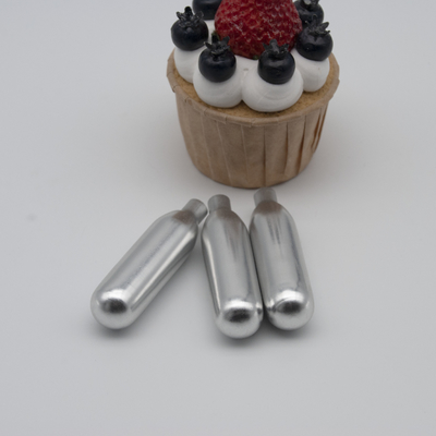 ISO9001 Whipped Cream Charger Bottles 67mm Galvanized Mosa Whippers