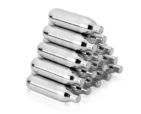 Silver Metal Cream Whipper Cartridges 8g N2O
