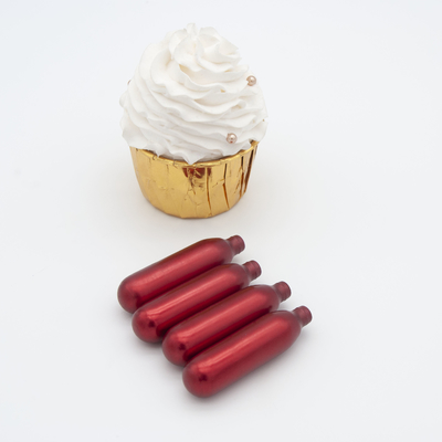 Silvery And Customize 8g Whipped Cream Chargers For Dessert Tools